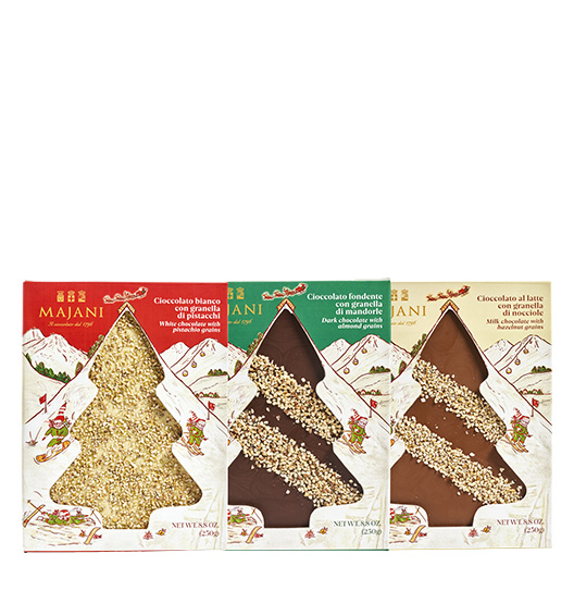 Schokoladen Weihnachtsbäume